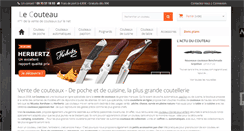 Desktop Screenshot of le-couteau.com