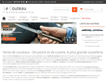 Tablet Screenshot of le-couteau.com